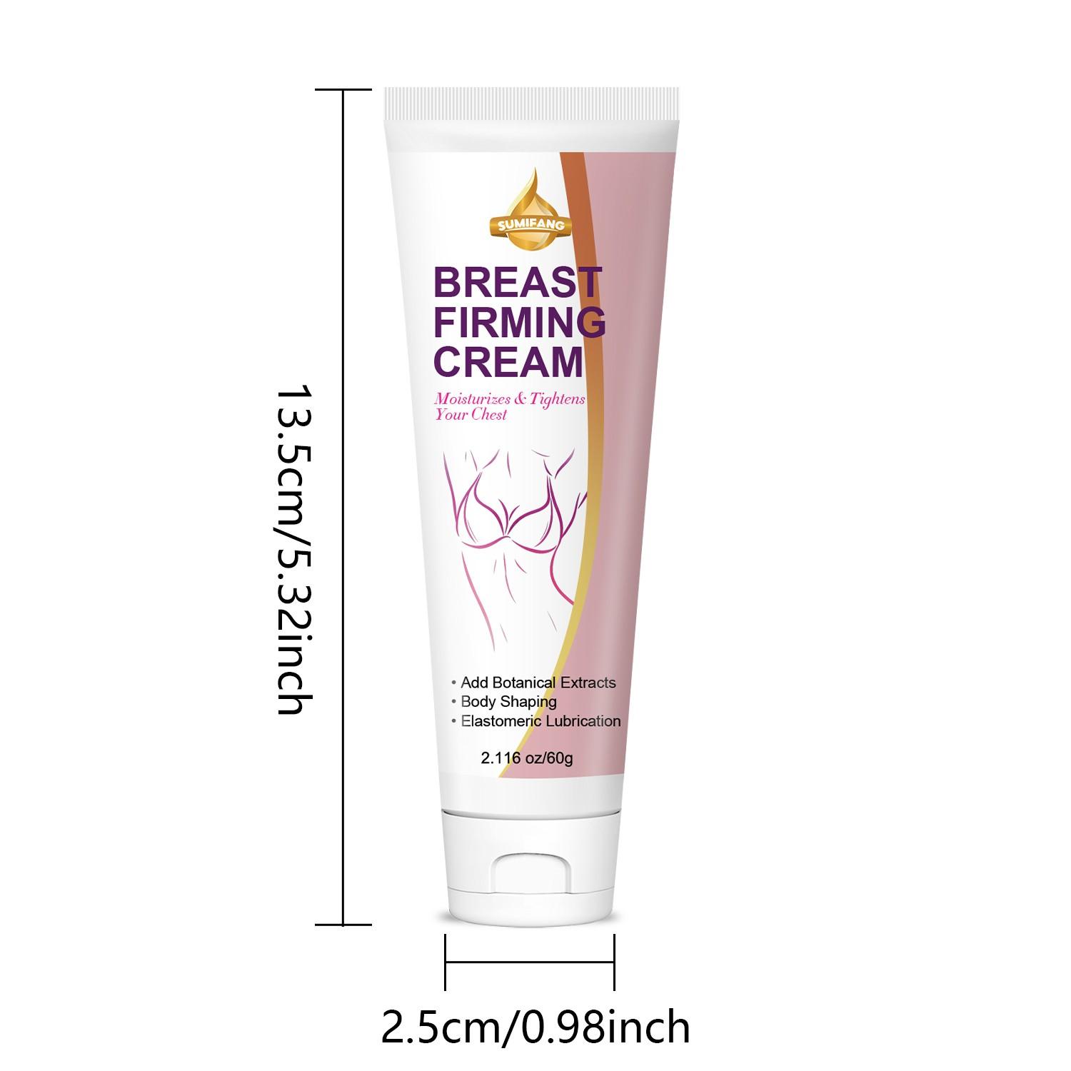 SUMIFANG Breast Firming Cream (60g) | Aloe Vera + Avocado Oil + Pomegranate Extract — Hydrates, Lifts, and Improves Sagging | Gentle, Non-Irritating Botanical Formula — Enhanced Results When Combined with Massage