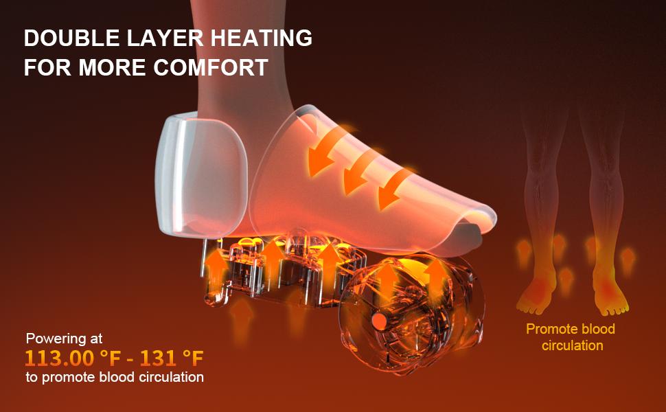 BOB AND BRAD Shiatsu Foot Massager with Heat & Remote - FSA & HSA Eligible,4 Level Electric Shiatsu Deep Kneading Therapy Device Comfort For Treat Plantar Fasciitis & Neuropathy BOB AND BRAD Shiatsu Foot Massager with Heat & Remote - FSA & HSA Eligible,4 Level Electric Shiatsu Deep Kneading Therapy Device Comfort For Treat Plantar Fasciitis & Neuropathy