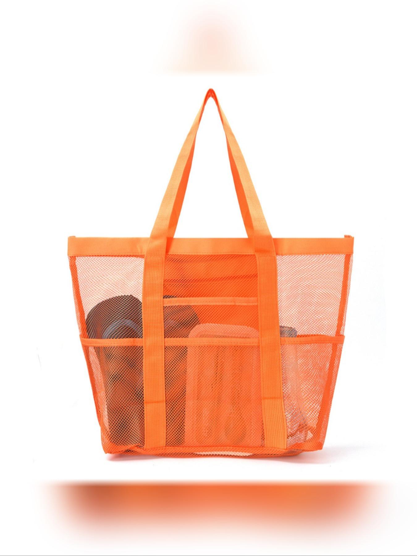 Large Capacity Beach Bag, High-Value Swimming Bag, Multifunctional Travel Shoulder Bag, Durable Fashion Cosmetic Storage Bag, Lightweight Beach Bag