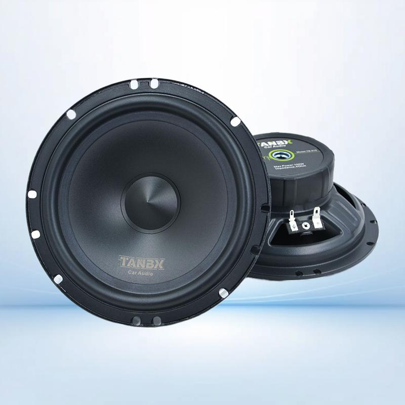 6.5 Inch 615 Coaxial Car Speaker Universal Vehicle Audio Speaker with Deep Bass and Powerful Subwoofer Performance