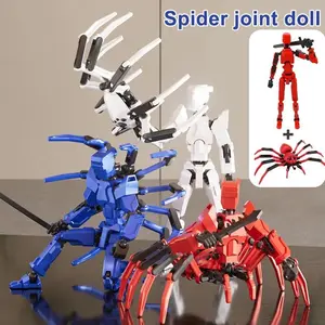 Multi-Jointed Movable Robot 3D Printed Mannequin Toy 13 Action Figure Full Body Movable Robot Toys Gifts For Children