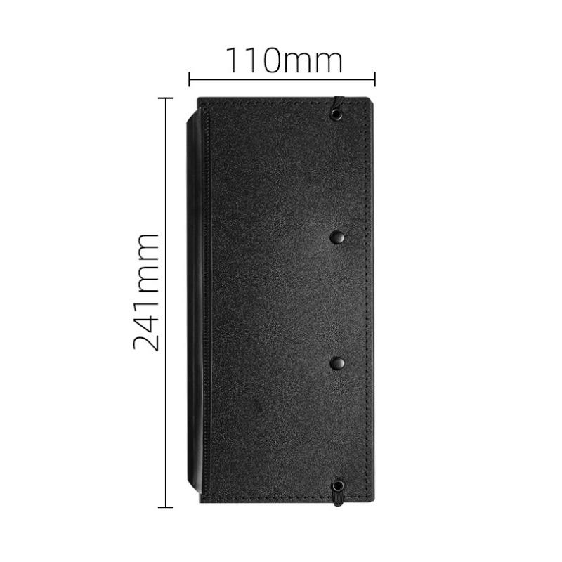 Tri-Fold PP Plastic Nursing Clipboard, Letter-Size 3-Panel Foldable Medical Folder Board, Portable Pocket Writing Pad Document Holder (In Stock)