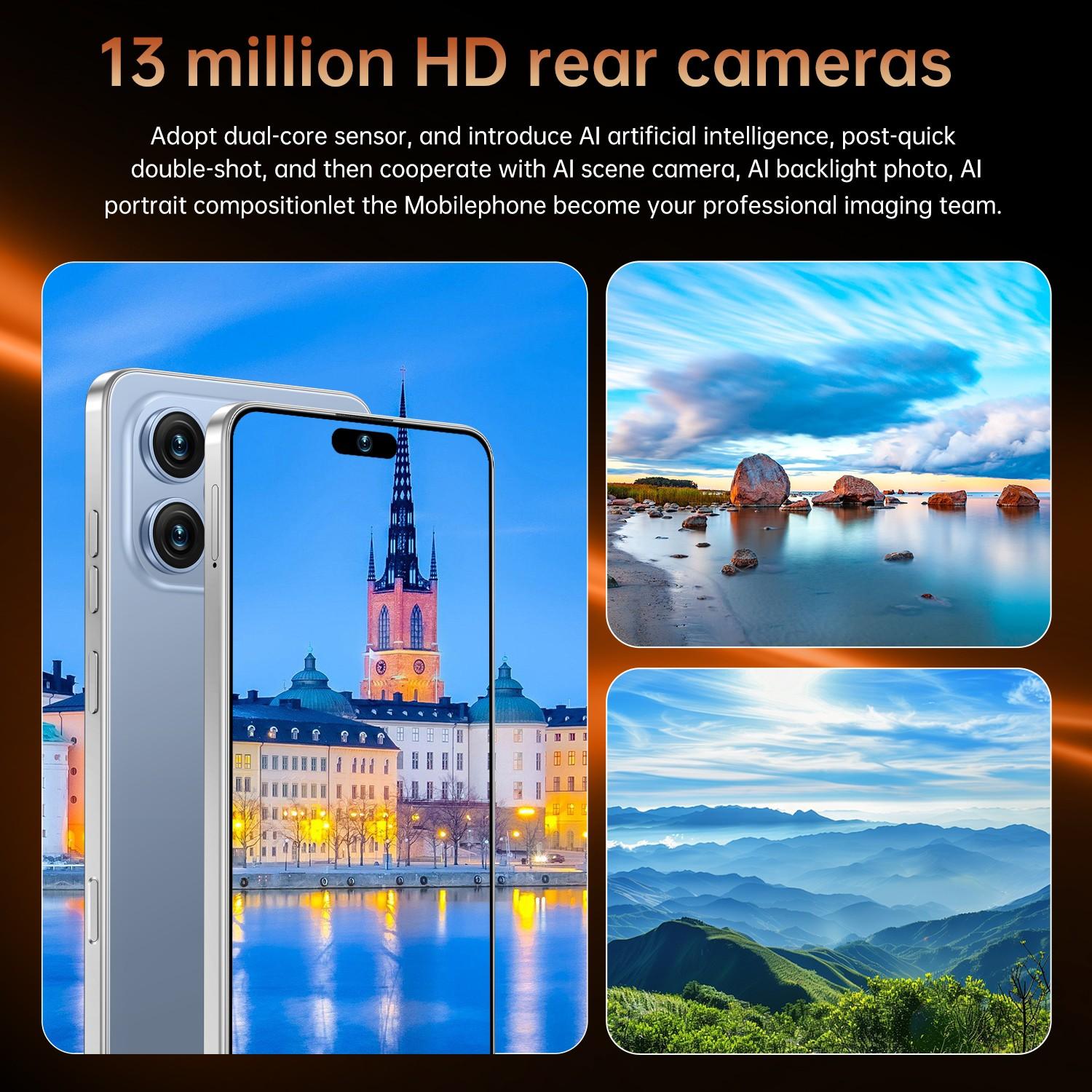 I25 Ultra 6.93 Inch Large Screen Smartphone, 4GB RAM 64GB ROM, 4100mah Long Battery Life, 4g Android Phone, High-Performance Mobile Device