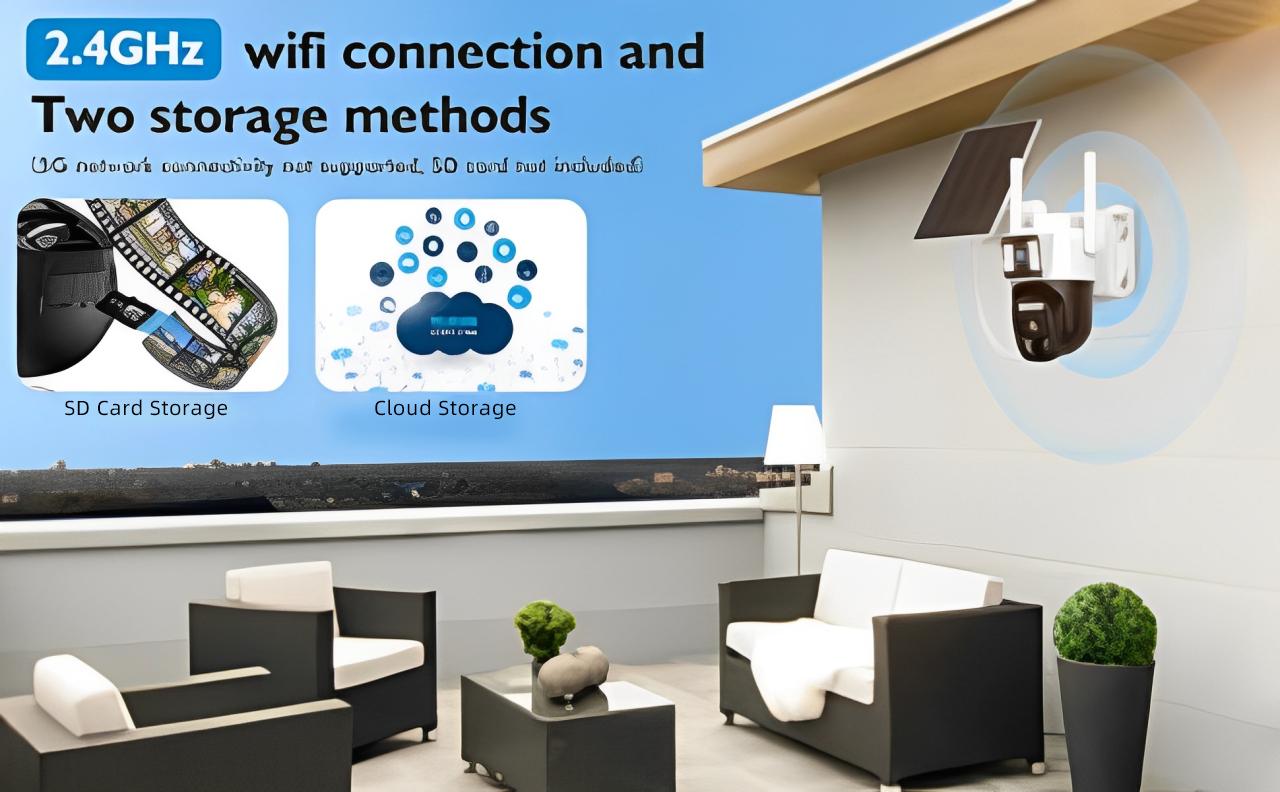 Hawkray 2K Solar Dual-Lens Cameras Wireless Outdoor 360°PTZ Dual-Screen 3MP Security Cam Indoor Outdoor IP66 Waterproof with Color Night Vision Two-Way Talk PIR Human Detection Auto Tracking Spotlight Siren Alarm WiFi Cloud Storage Monitoring Automatic