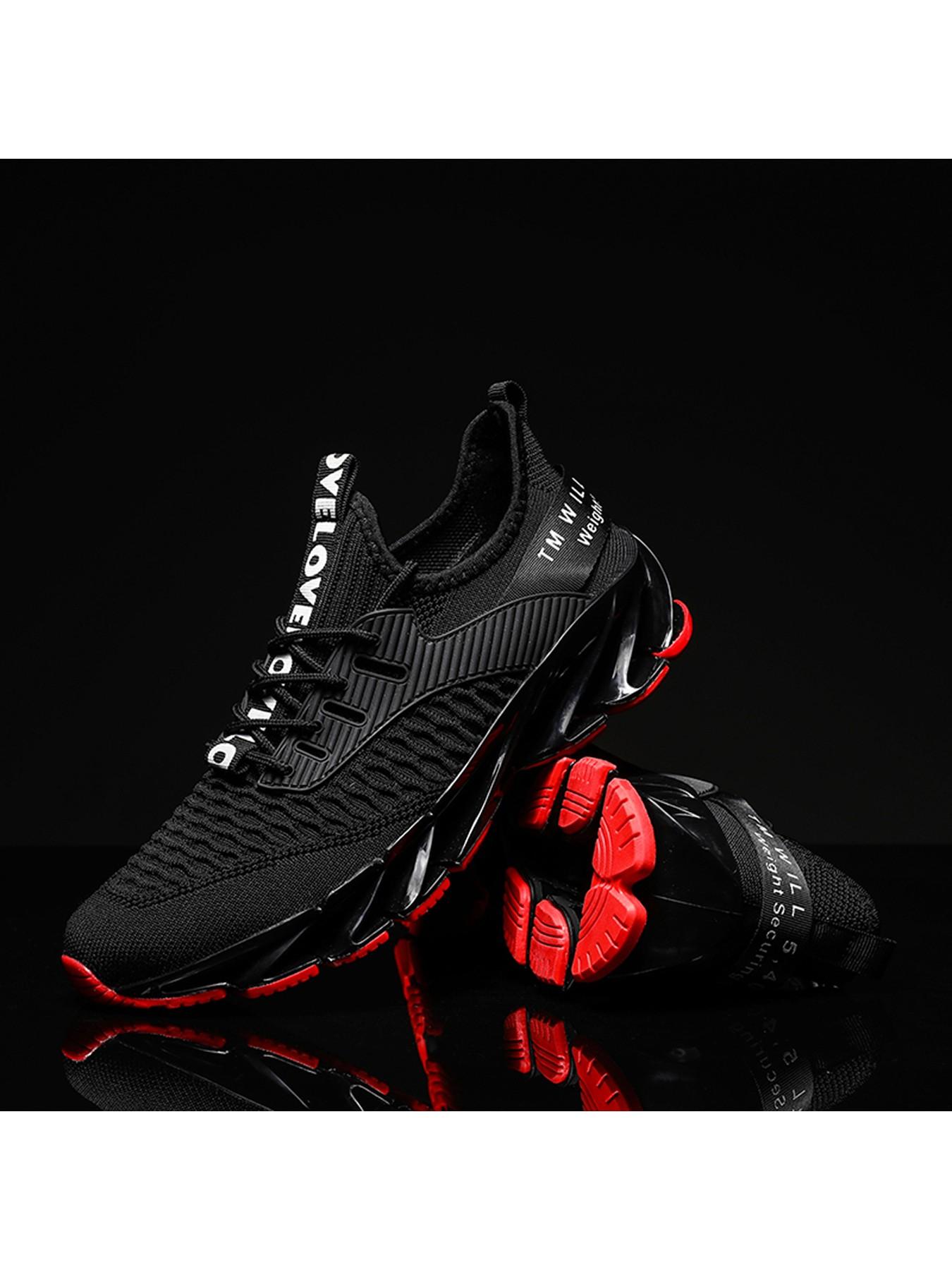Men's Running Shoes, Breathable Anti-Slip Sports Shoes, Ideal for Outdoor Activities, Comfortable Training Shoes for Students, Breathable Running Sneakers, Running Footwear