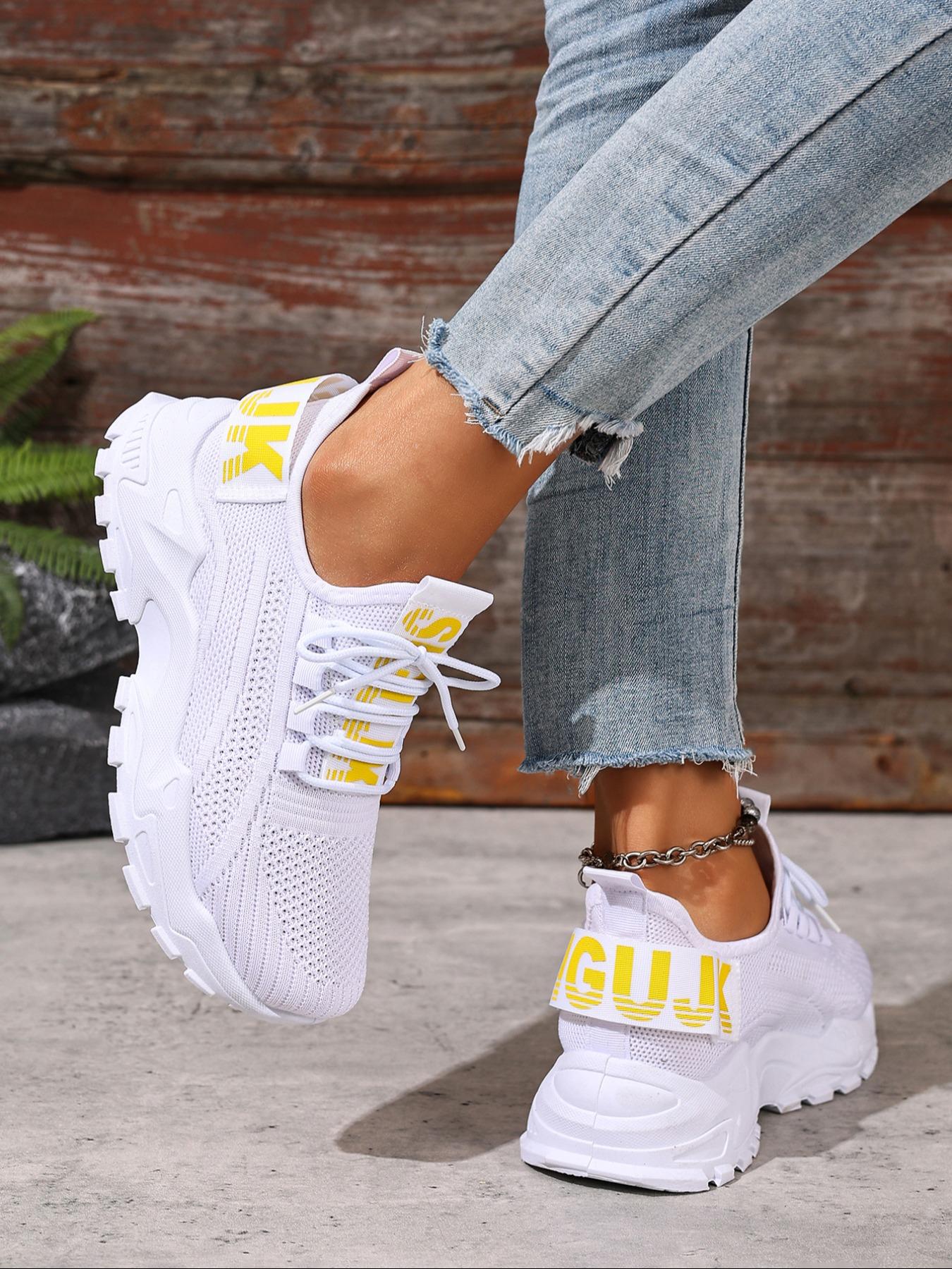 Women's Casual Sport Shoes Fitness Walking Daily Wear Spring Lightweight Low Top Soft Lining Women's Road Running Shoes