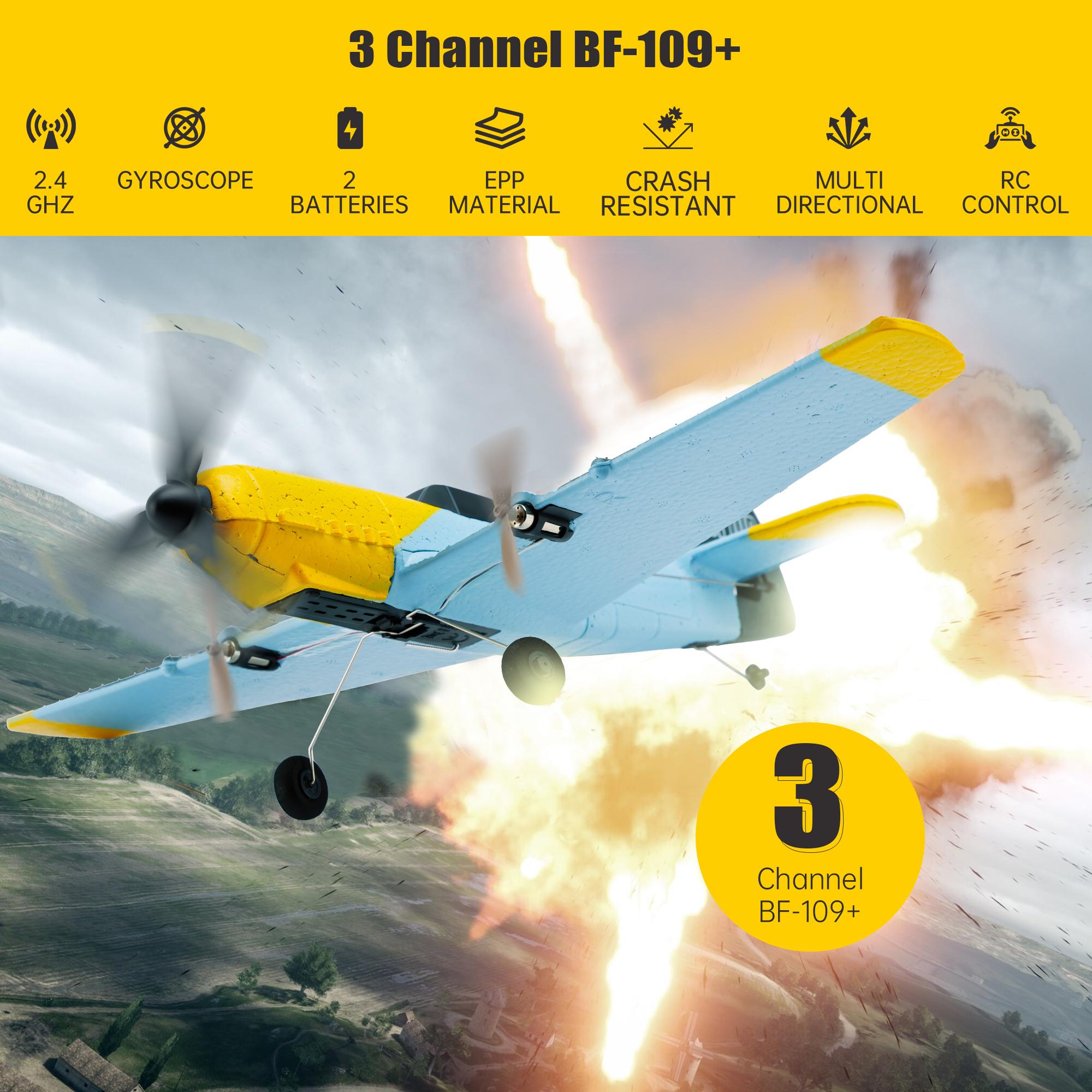 BF-109 3CH RC airplane