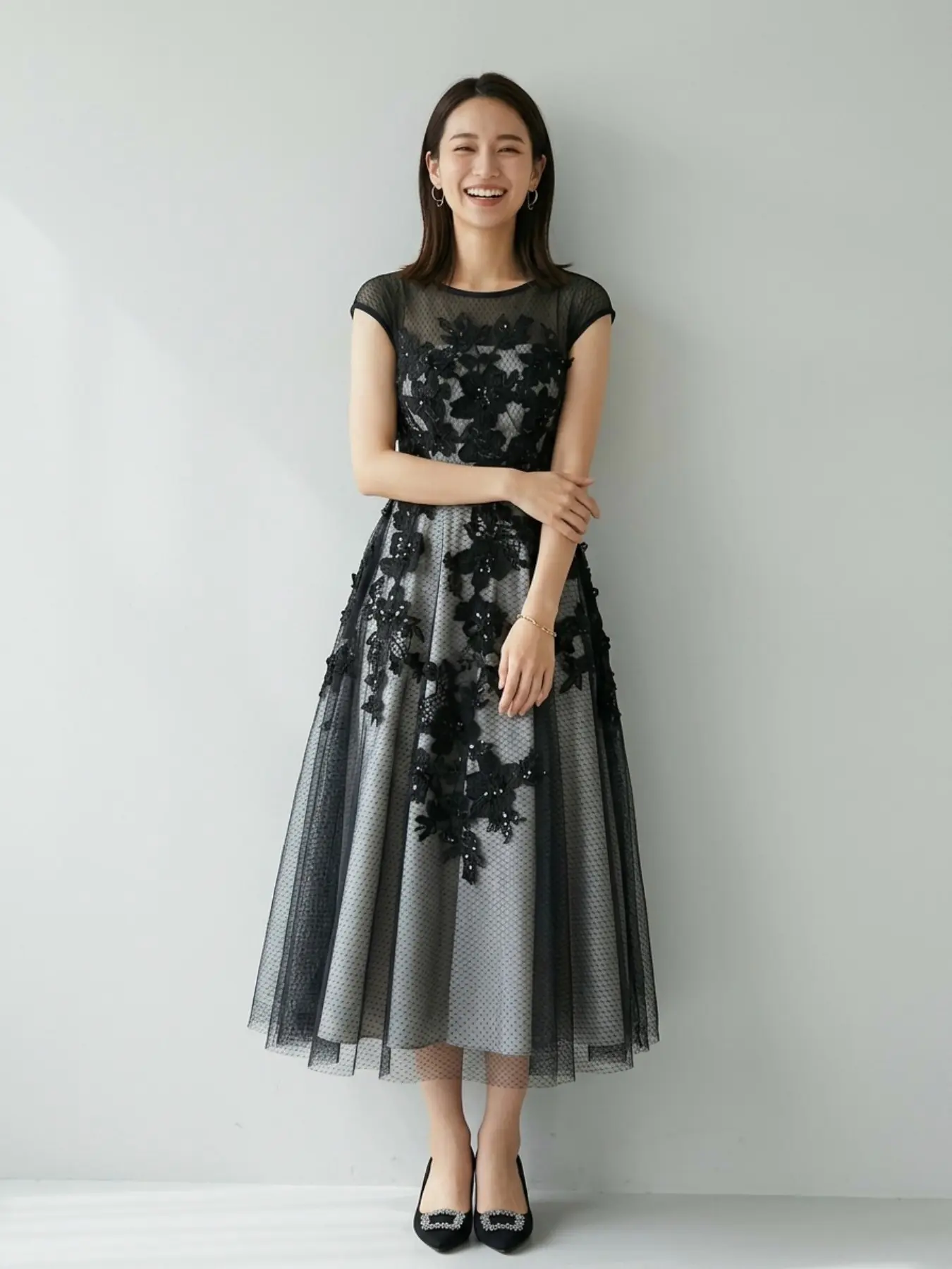 Elegant Evening Dress for Women, Summer Korean Style Slim Fit Short Sleeve, Perfect for Parties and Events, New 2026 Design
