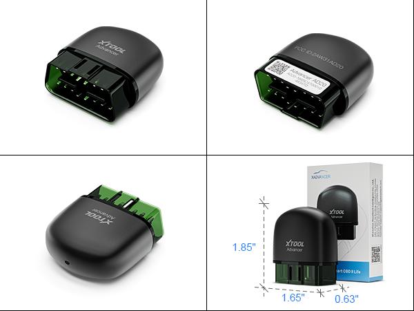 XTOOL AD20 Pro Smart OBD2 Scanner AI-Assisted Diagnosis for Check Engine Light & All Systems Oil/Battery Service Performance & Smog Ready Free Updates