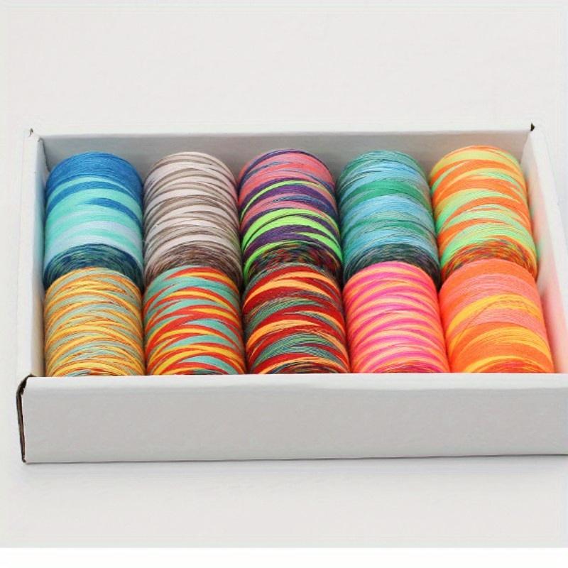 Sewing Thread Polyester Threads for Sewing Needlework Quilting Overlock Embroidery Hand Repair Thread Sewn Embroidery 1000yard