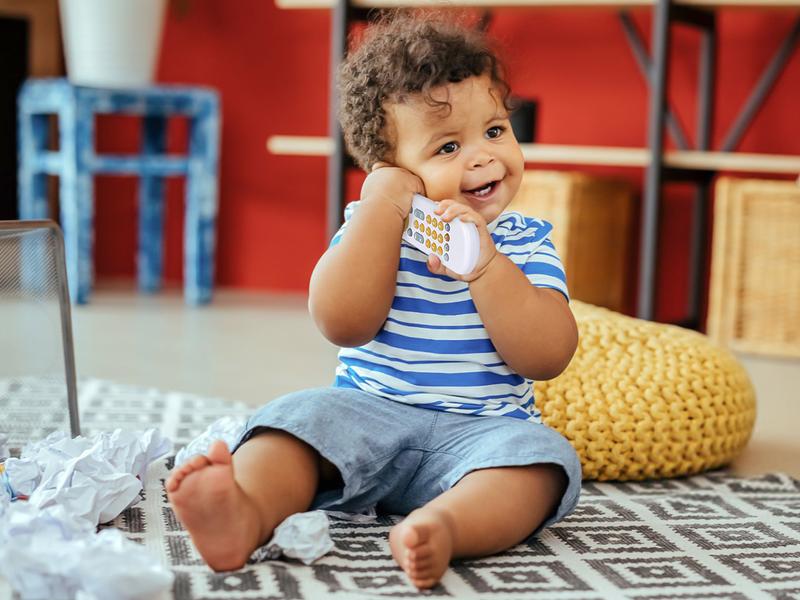 Orzbow Baby Remote Control Toy for 6 Months+ with Music, TV Remote Toy with Realistic Light and Sound - English, French and Spanish for Infant Play Remote Musical Toys, BPA Free, Black Orzbow Baby Remote Control Toy for 6 Months+ with Music, TV Remote Toy with Realistic Light and Sound - English, French and Spanish for Infant Play Remote Musical Toys, BPA Free, Black