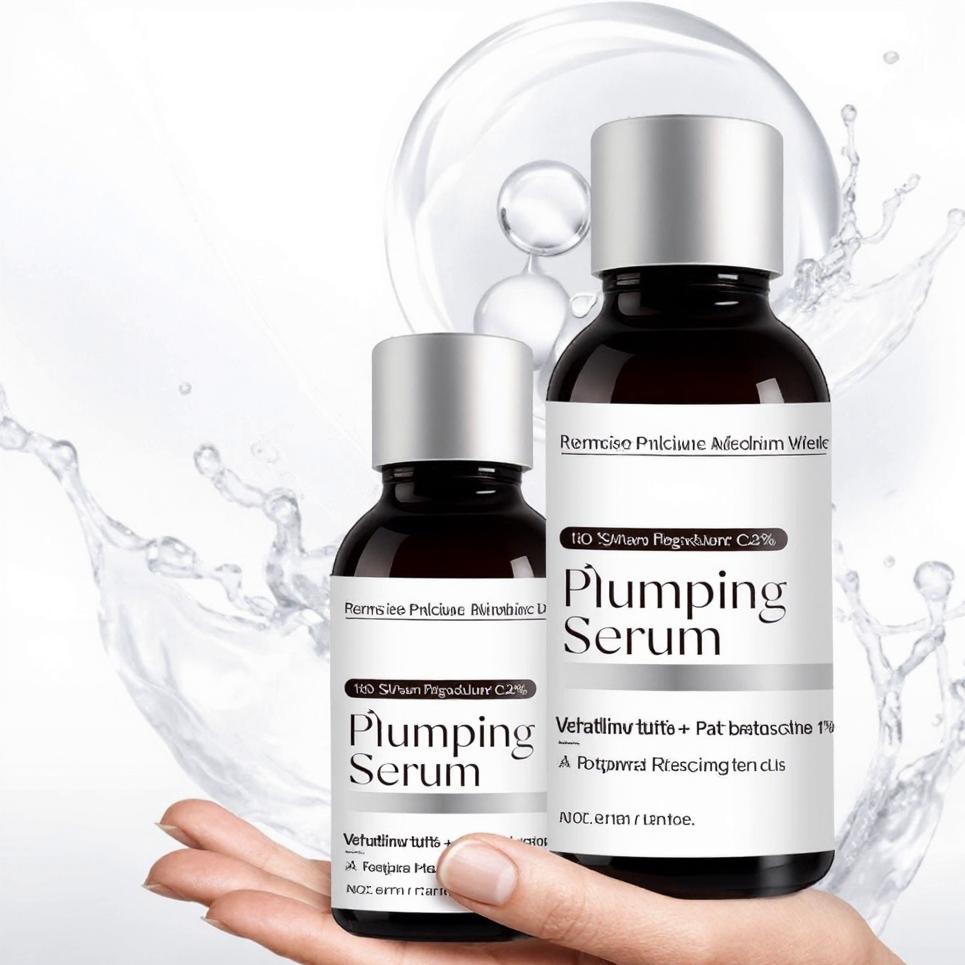 1PCS Plumping Face Serum — 92% Volufiline+Pal-Isolecine 1% Serum for Natural Fullness Improves Skin Elasticity ,Smoothes Wrinkles, Daily Use For All Skin Types