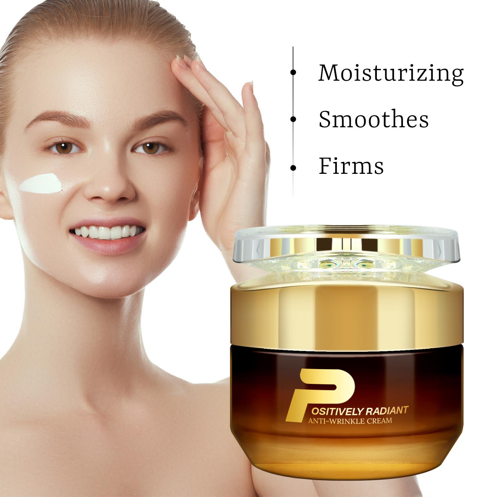 Anti-Wrinkle Moisturizing Cream, Niacinamide, Shea Butter, Hyaluronic Acid, Hydrates Dry Skin, Smooths, All Skin Types