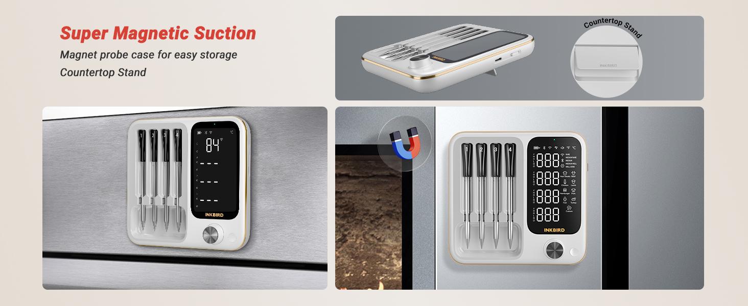 INKBIRD Wireless Meat Thermometer,Wifi Bluetooth Thermometer with 4 Probes,for Rotisserie Grill Oven,Waterproof,Kitchen Utensils ill Oven,Waterproof,Kitchen Utens TikTokShopHolidayHaul Kitchenware Cooking INKBIRD Wireless Meat Thermometer,Wifi Bluetooth Thermometer with 4 Probes,for Rotisserie Grill Oven,Waterproof,Kitchen Utensils ill Oven,Waterproof,Kitchen Utens TikTokShopHolidayHaul Kitchenware Cooking