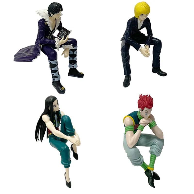 Anime Hunter X Hunter 11-14cm Gon Freecss Alluka Zoldyck Action Figure Chrollo Lucilfer/Kurapika PVC Model Figure Toys Kids Gift