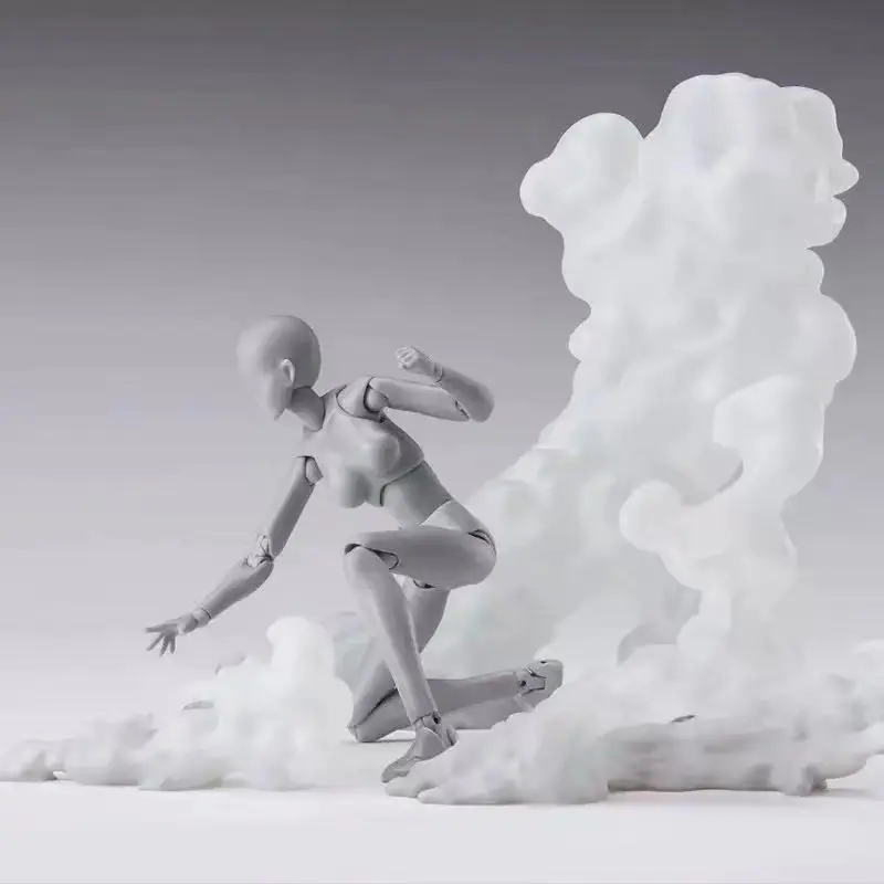 2026 New hot item  In Stock S.H.Figuarts EFFECT SMOKE White Ver. Accessories for SHF Compatible With Shf Movable Dolls With Box Kids Gift