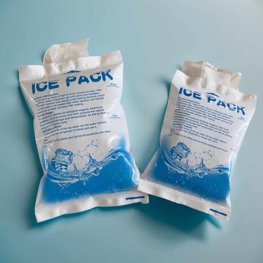 Reusable Ice Bags Set of 100, Leakproof Water Gel Packets, Keep Food Fresh Outdoor, Cooling Drinks, Pe Material