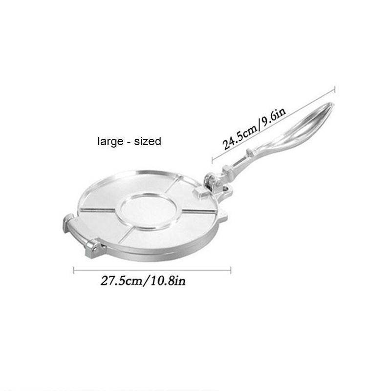 Corn tortilla press mold, easily make perfect corn tortillas. Household kitchen tool, durable and easy to clean, say goodbye to hand kneading, efficient and fast, a must-have kitchen wonder