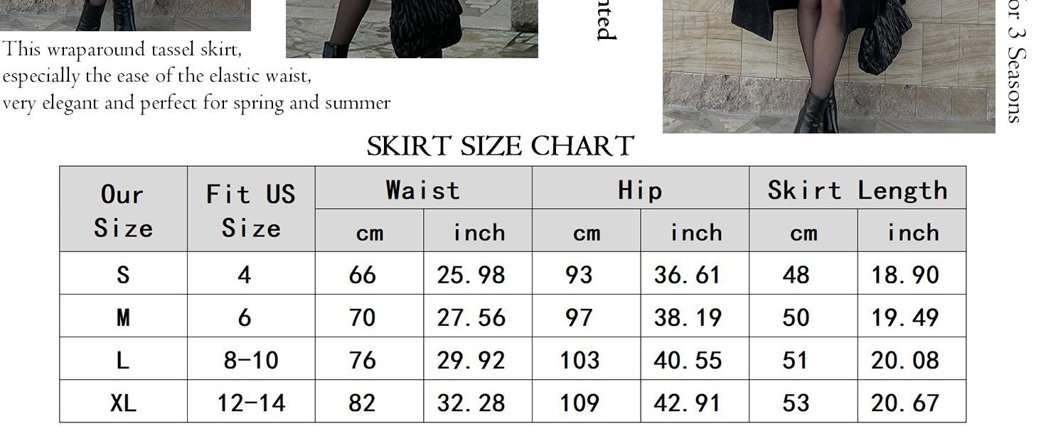 ZAFUL Slit Skirt for Women Boho Print Tie Side Wrap Tassel Casual Beach Mini Skirt