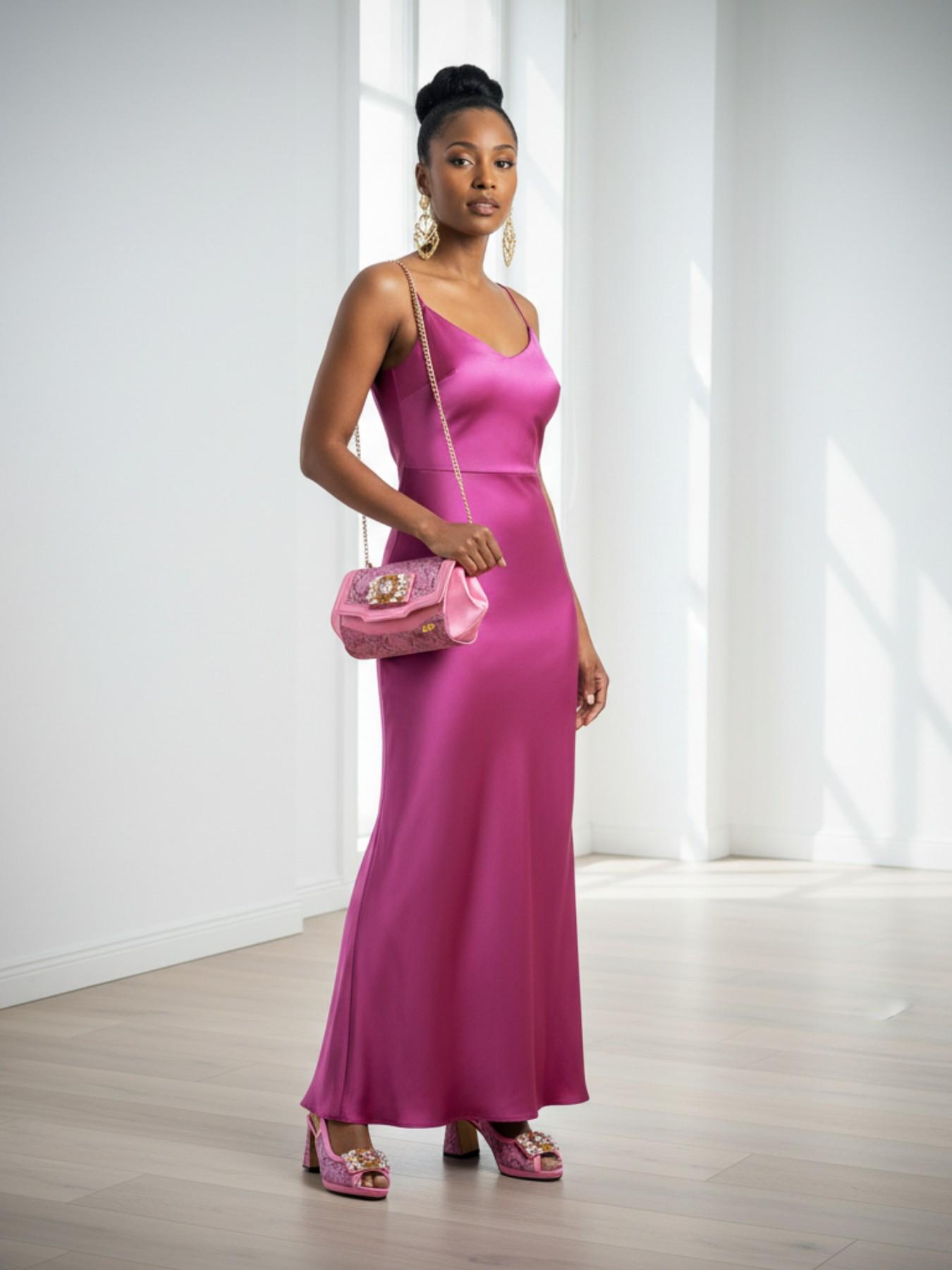 2026 New Designer Fashion Open-Toe High Heels, Elegant Party Olive Color Diamond Decorated Slip-On Shoes, Italian Shoe Bag Set