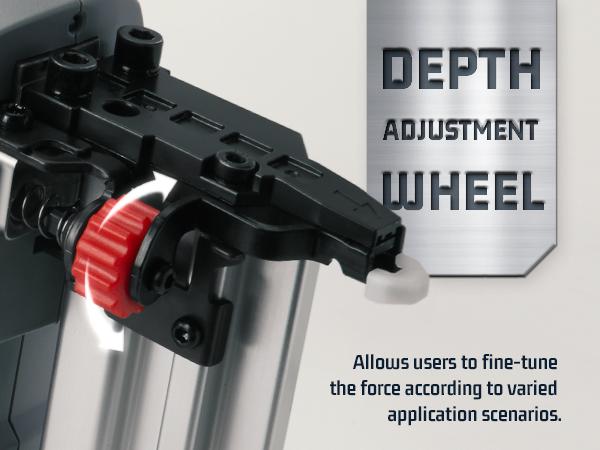 LINKNAL Electric Nail Gun, Cordless Brad Nailer, 18 Gauge, 2×20V Li-ion Batteries, Charger & 1000 Nails Included (L820-BN) - Tool Cordless Heavy Duty