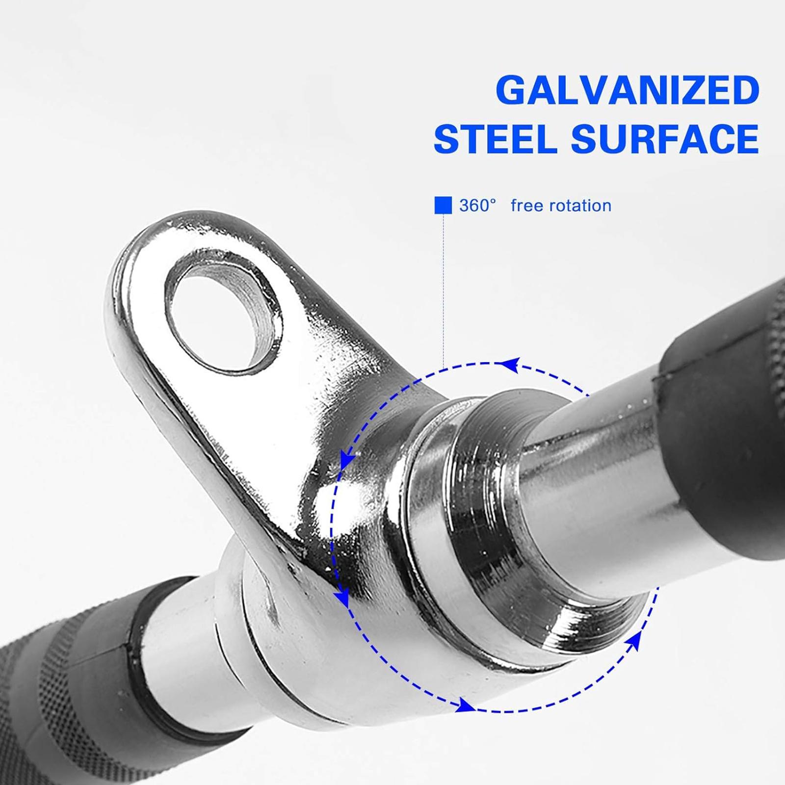 LAT Pulldown Attachments, Cable Machine Attachment, LAT Pull Down Bars, Press Down for Cable Pulley System Machine, Back Tricep Bar Strength Training Handle for Home Gym Fitness，Pulley Cable Machine Attachments.