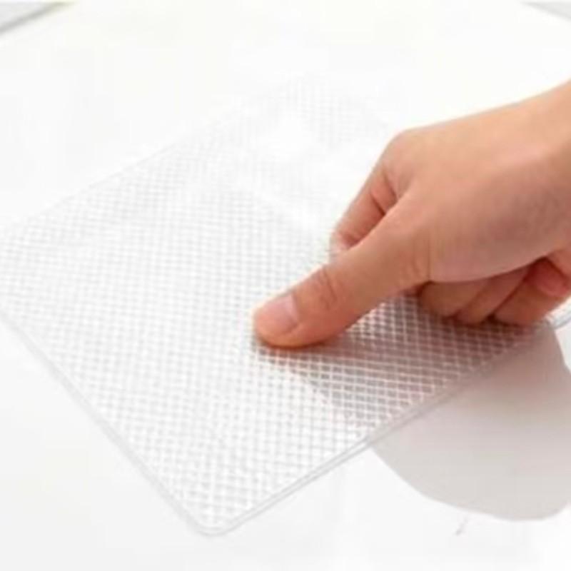 Transparent Washable Cuttable Drawer Liner, Non-Slip Refrigerator Inner Lining, Suitable for Fridge Glass Shelves Cabinets Home Kitchen Supplies