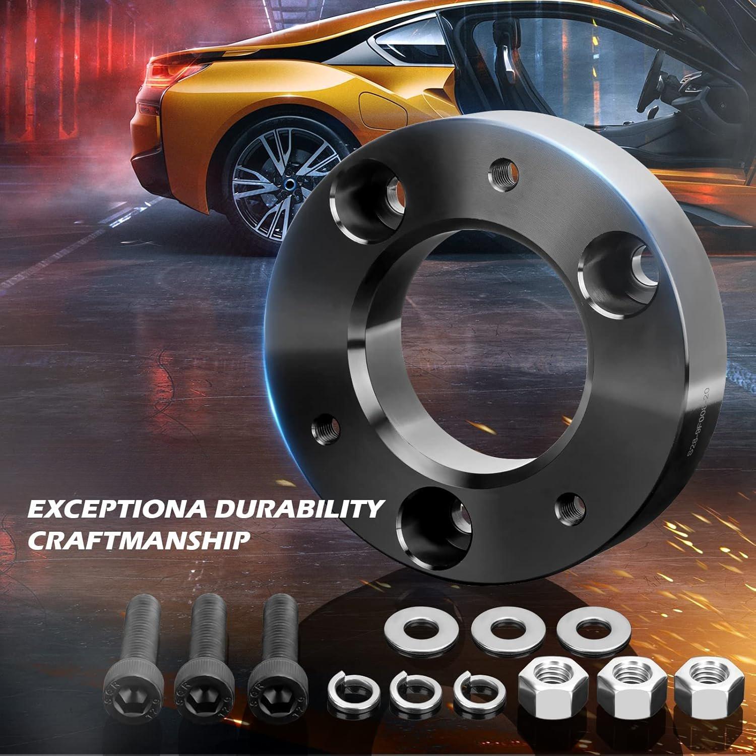 F150 2inch Lift Kits, Front Chassis Leveling Kit for 2004+  F-150 2WD 4WD, 2003-2018 Expedition, 2" Suspension Level Kit for Shock Absorbers, 2 count Forged Strut Spacers