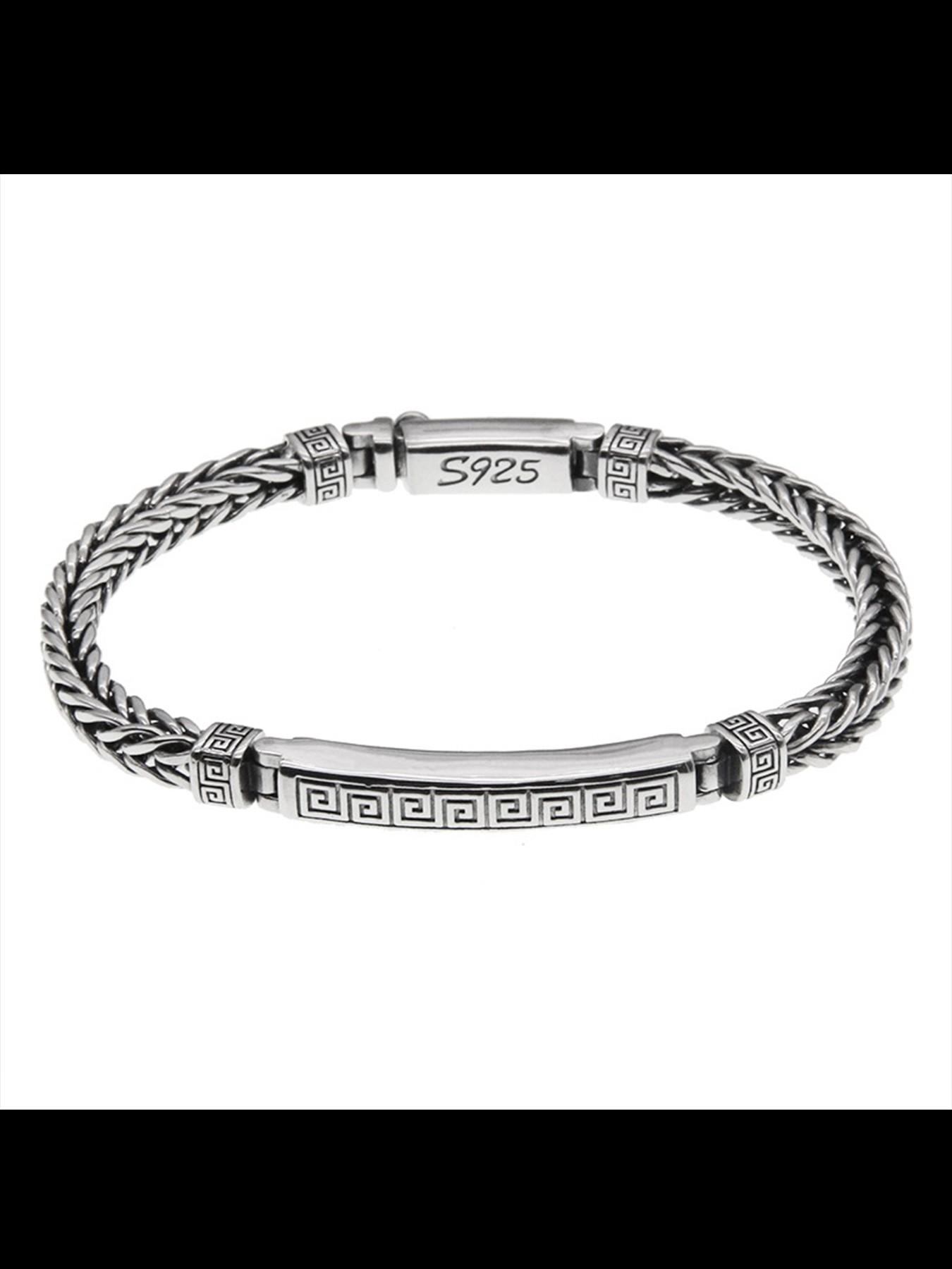 New Men's Bracelet, Vintage Om Symbol, Dragon Bone Weave, Fashionable and Unique, Trendy and Versatile, Perfect Accessory