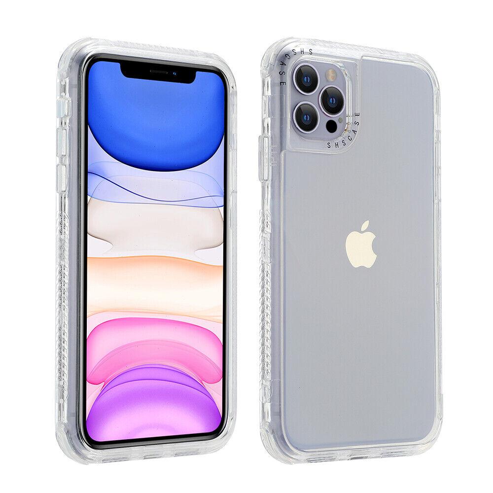 Clear Defender Colorful Case For iPhone 17 Pro Max 17 Air 16 15 14 13 Pro Max Hybrid Shockproof Heavy Duty Cover