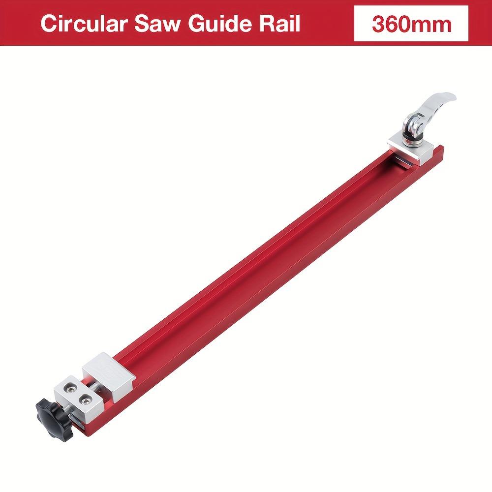 Portable Circular Cutting Machine Base Plate Adjustable Woodworking Tool, Fixed Ruler Holder for DIY Decoration, Convenient Trim Board Adapter Accessory