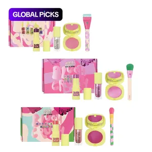 [Made by Mitchell] Bits & Bobs Collection – Glow Baby Glow Blush Bundle | Ultra-Glowy Doll Cheeks, Blush, Highlight & Balm Set