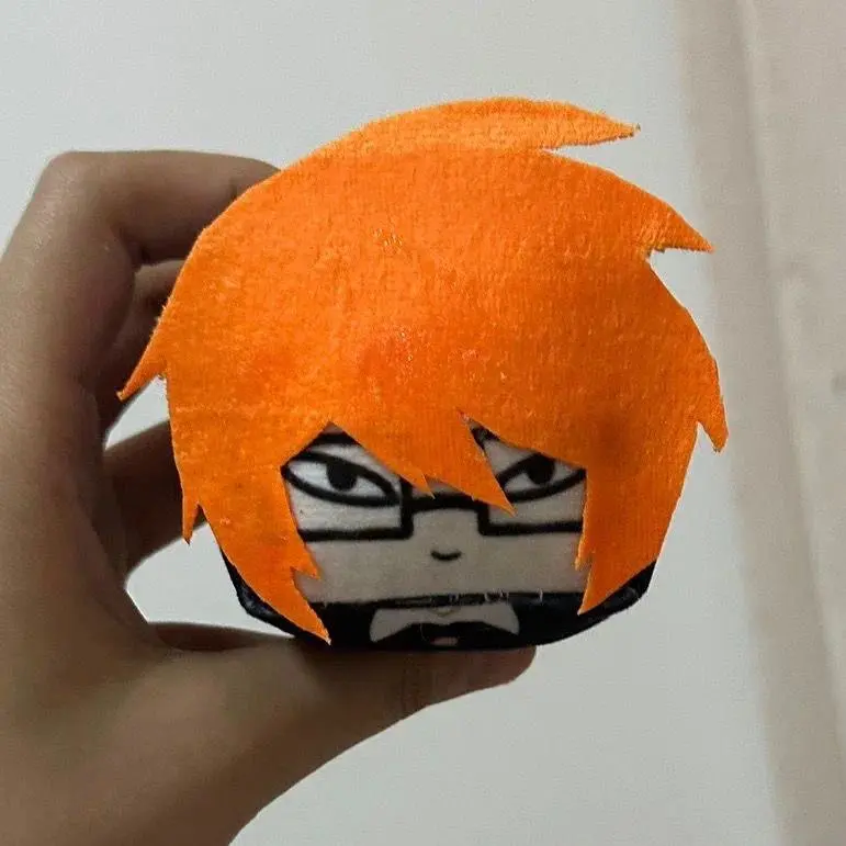 7cm Square Stuffed Ranfren Randal’s Friends Nyen Nyon Luther Sebastian Plushie Doll Plush Pandents Doll Toys Collectible Gifts