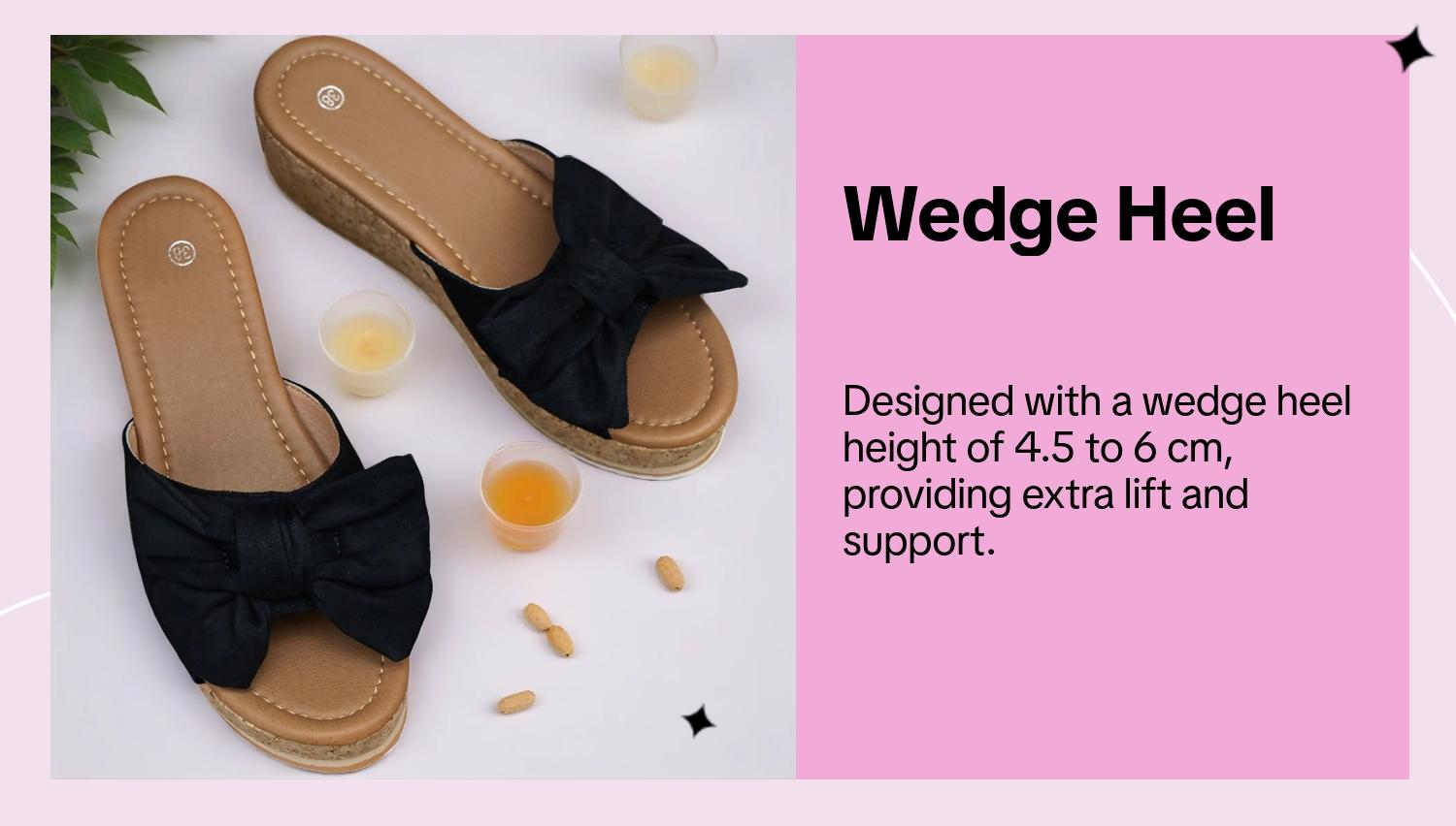 Women's Cute Bowknot Leopard Print Wedge Sandals, Casual Fashion Slip-On Wedges, Summer Trendy Shoes, Beach Daily Wear