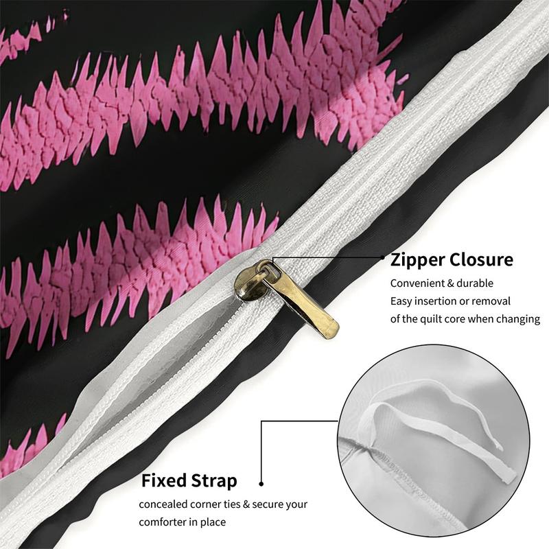 Bold Zebra Bedding Set, Turn Your Bed Into a Statement Piece, Perfect for Adding Fun to Any Bedroom Decor