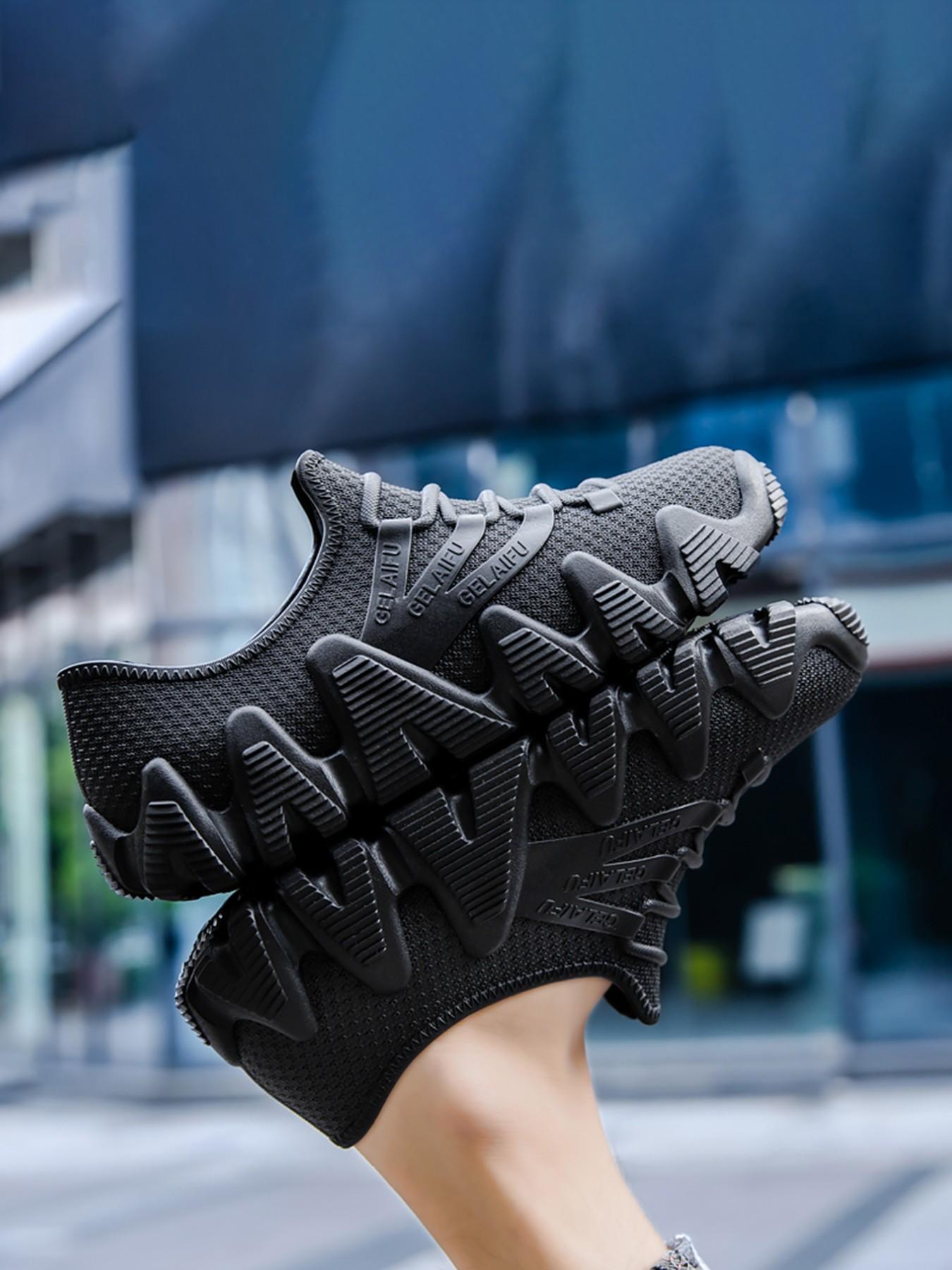 2026 Spring Summer New 39-45 Size Octopus Sole Flyknit Sports Shoes, Mustard Breathable Slip-On Hiking Shoes, Couple Soft Bottom Durable Climbing Casual Shoes