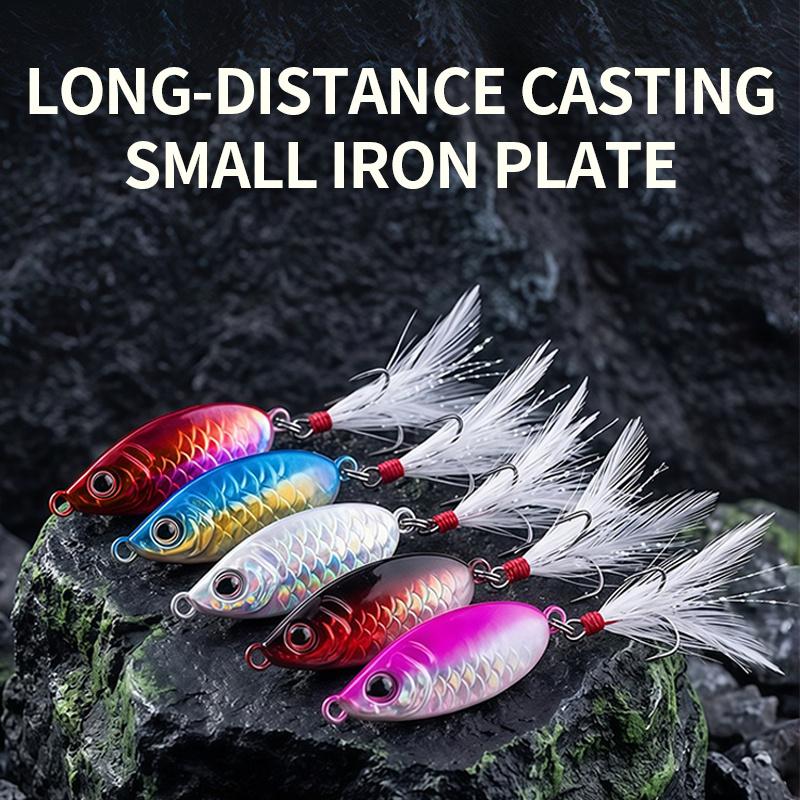 5 pc Fishing Lure Combo Kit, Complete Set for Beginners, Works for Culter, Snakehead and Bass