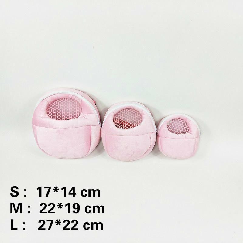 NEW Small Pet Carrier Rabbit Cage Hamster Chinchilla Travel Warm Bags Guinea Pig Carry Pouch Bag Breathable Pet Cage Rat Leash