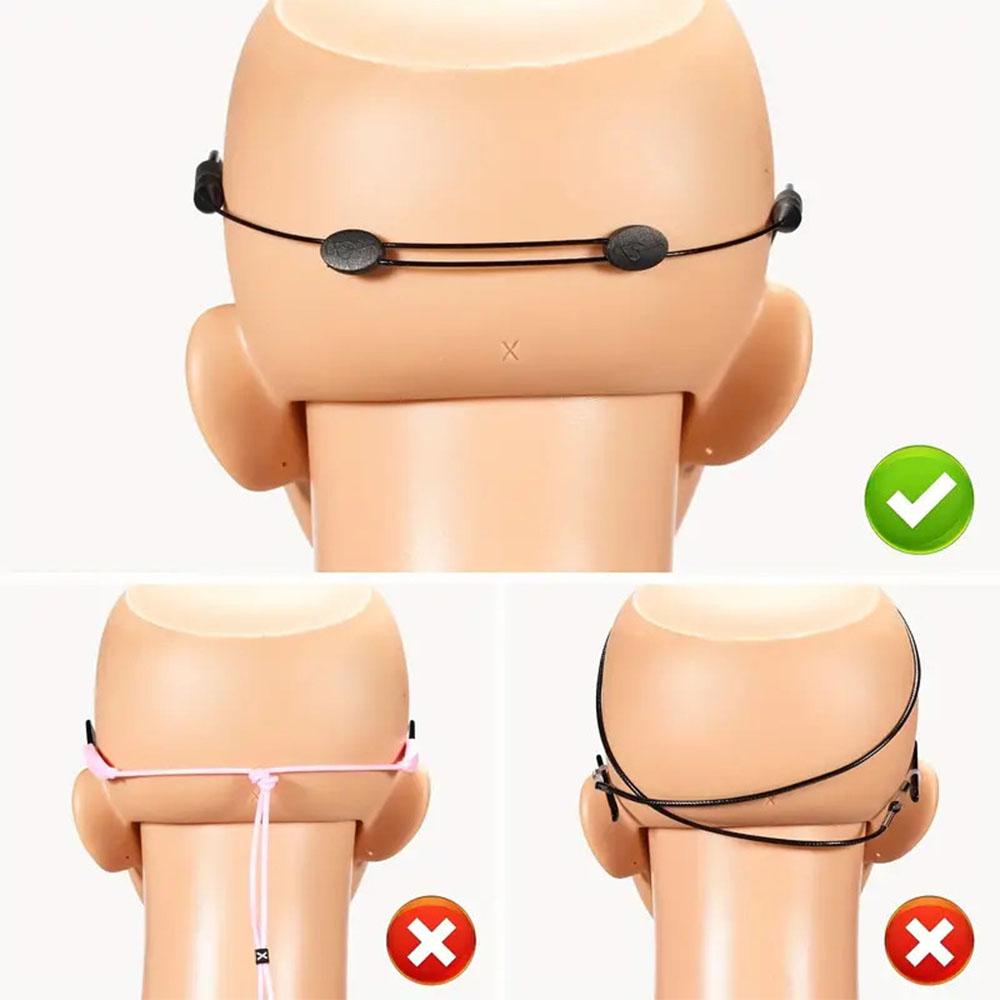 Adjustable Sunglasses Strap, Anti-slip Sunglasses Hanger Strap, Sports Sunglasses Retractable Rope, Outdoor Sports Accessories