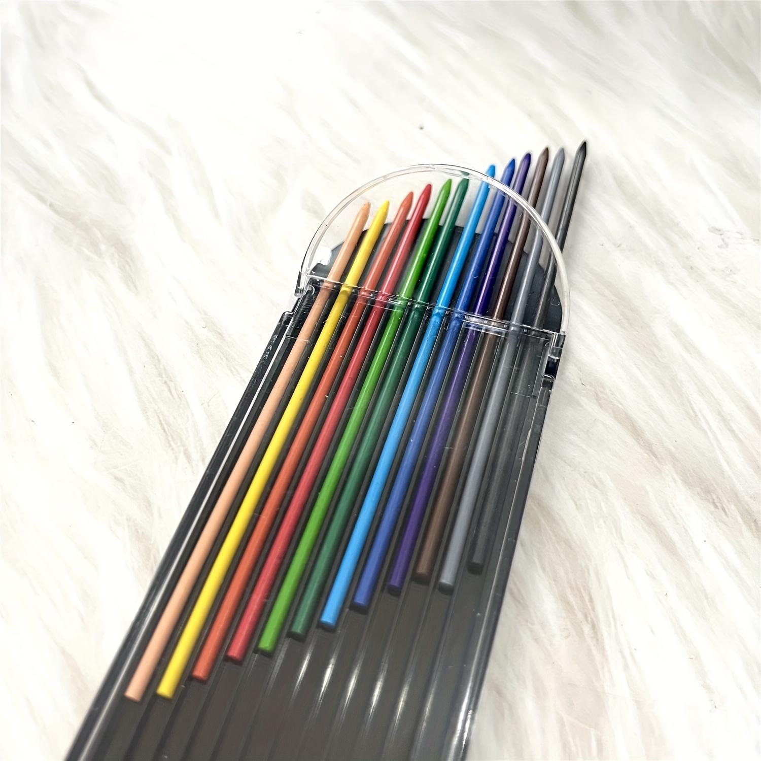[Colored Lead Refills] Dededepraise 12/24 color 2.0mm lead.Standard,portrait,macaron,retro colored lead.Uniquely Colored Lead Refills.2.0mm lead Portable Packaging