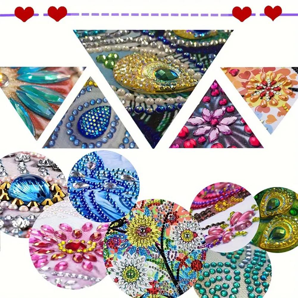 Wooden Magnetic Bottle Opener Bottle Opener & Diamond Painting Fridge Magnet Diamond Painting Refrigerator Magnet Bottle Opener Decorative Kitchen Tool DIY Craft Project for Fridge Decoration & Gifts