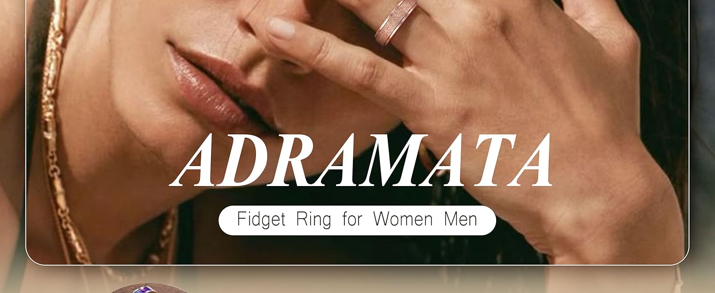 8Pcs Spinner Rings for Anxiety Relief Stainless Steel Rings for Women Men Anti Stress Band Rings Set Fidget Rings for Anxiety 8Pcs Spinner Rings for Anxiety Relief Stainless Steel Rings for Women Men Anti Stress Band Rings Set Fidget Rings for Anxiety