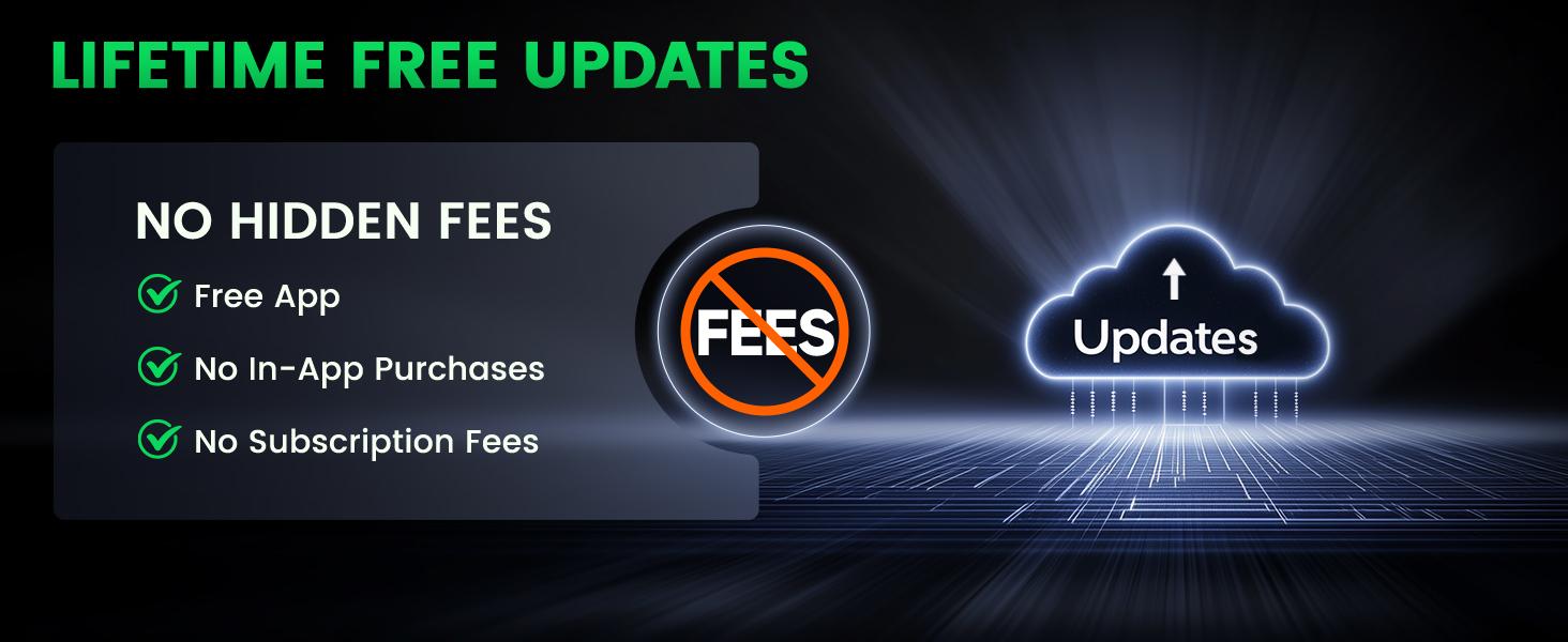 ANCEL HD200 Bluetooth Heavy Duty Truck Scanner, Speed Limit Reset Tool for Cummins & Caterpillar Engines Diesel Diagnostic Tool, All System 2 In 1 HDOBD & OBD2 Truck & Car Code Reader, Lifetime Free Updates, Auto Automotive Vehicle Repair  Tool