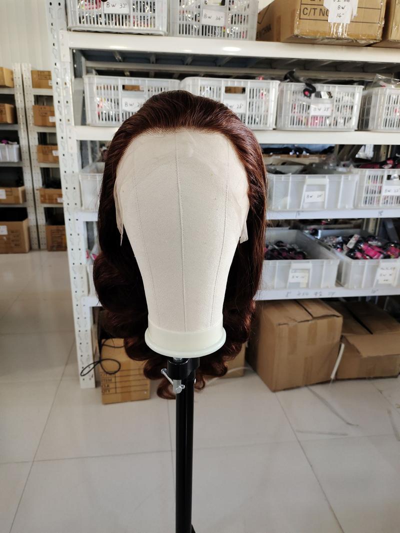 Bling Hair Chocolate Brown Wigs Body Wave 13x4 13x6 HD Transparent Lace Front Human Hair Wig For Women 4x4 Lace Closure Brazilian Remy Human Wig Pre plucked Natural Hairline 30 Inch 180% Density TikTokShopHolidayHaul
