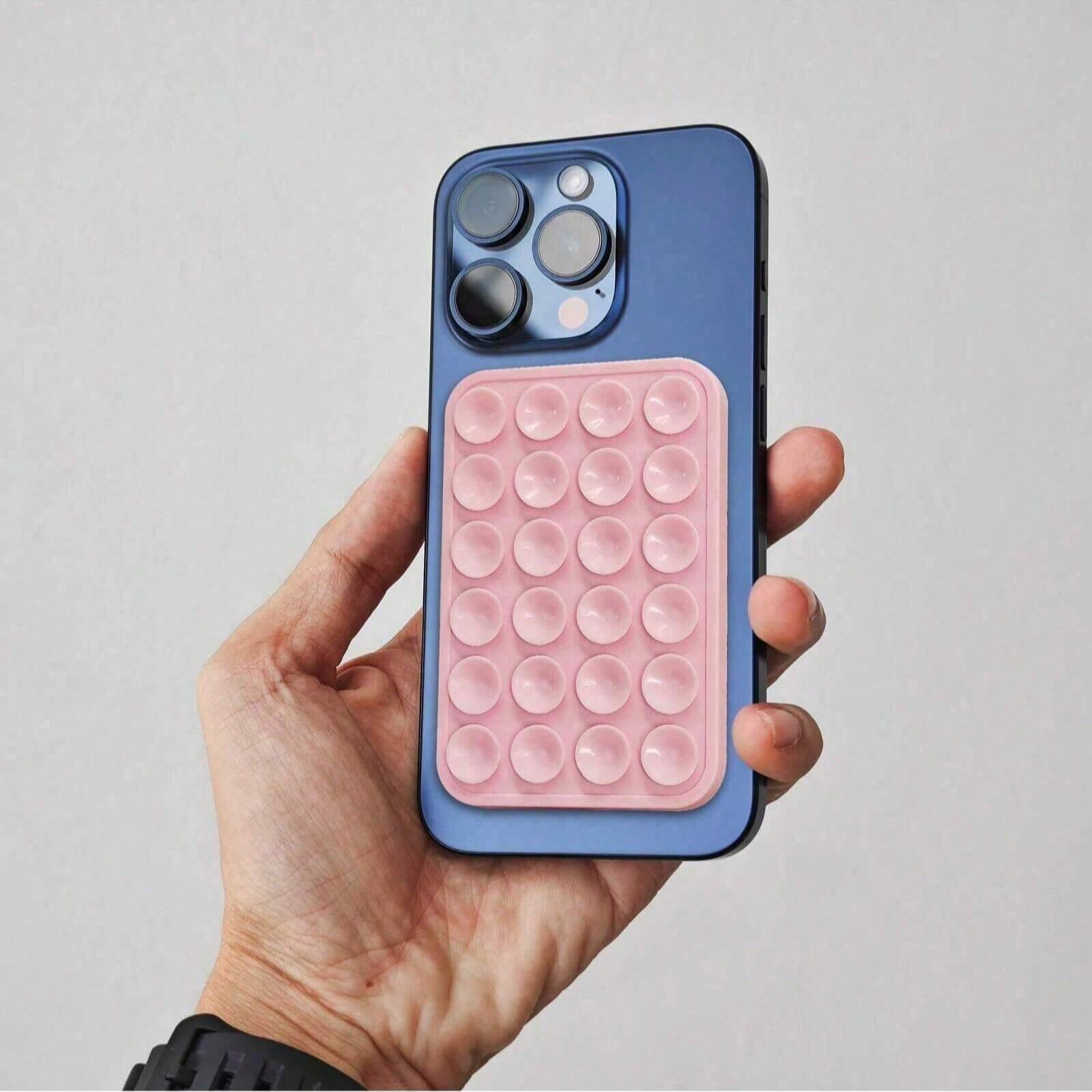 Magnetic Phone Stand Holder, Magnetic Smartphone Holder Compatible with Various Cases, Silicone Octopus Grip Handle Design for Apple Devices, Ideal Gift for Women Girls Teens