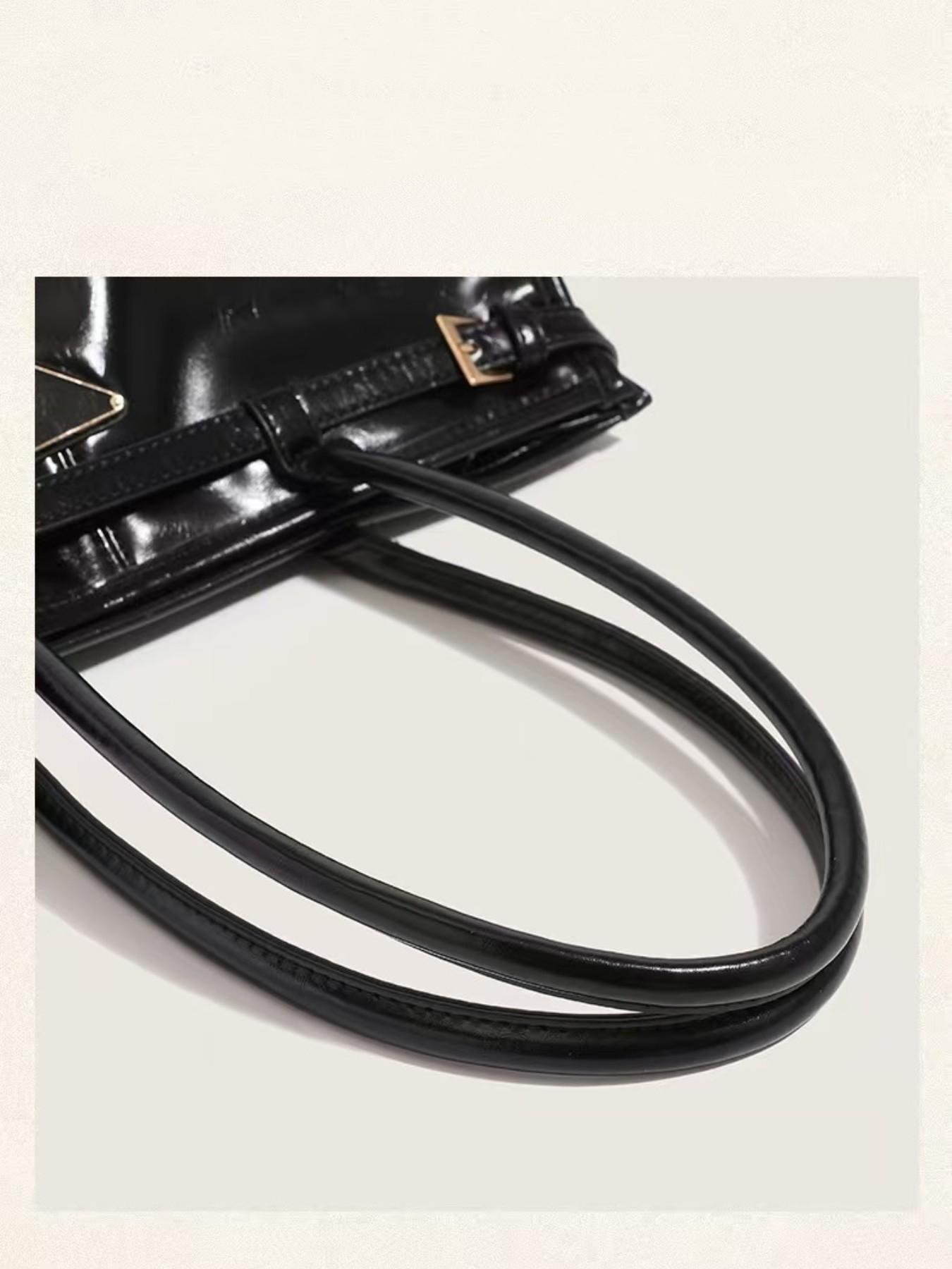 Vintage Wax Leather Tote Bag, High-End Commuter Shoulder Bag, 2026 New Arrival, Versatile Crossbody Handbag, Stylish and Practical