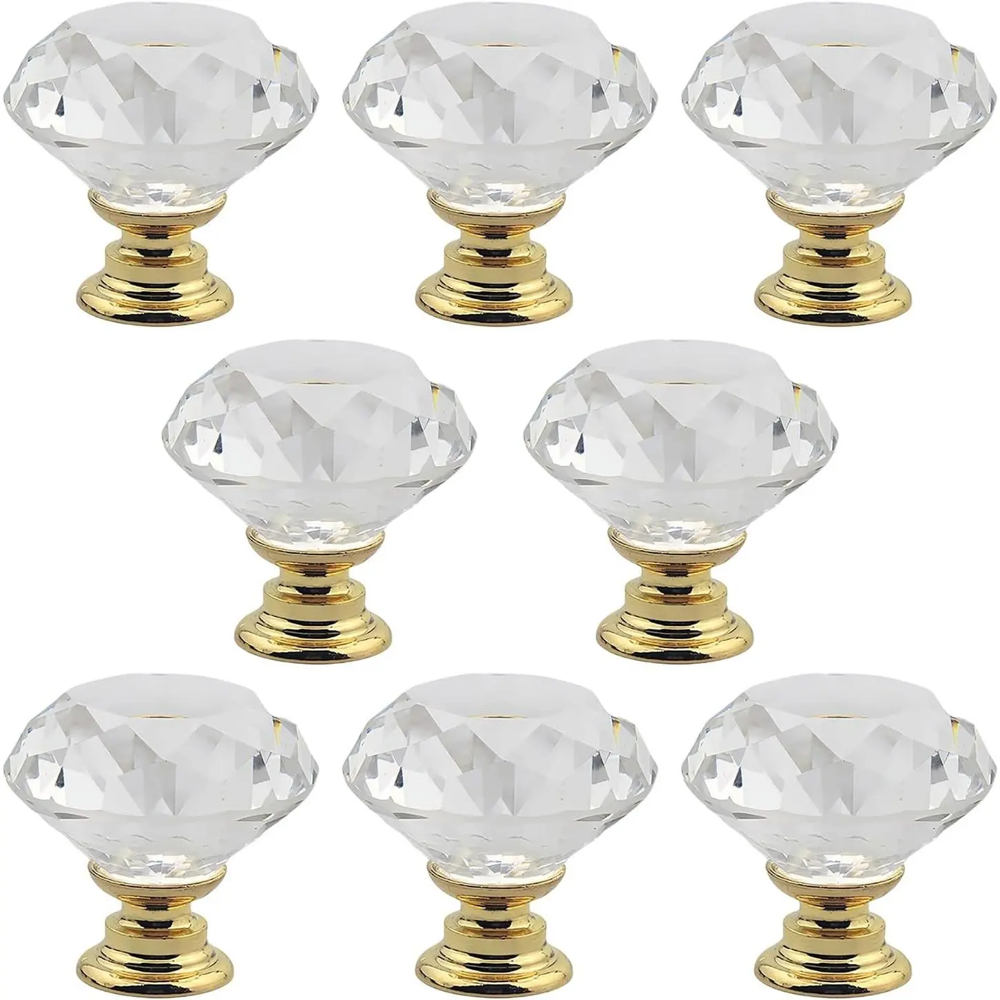 8 Pcs (Gold)