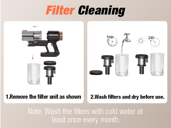 Cordless Vacuum Cleaner, 580W 48KPA, 70 Min Runtime, Touch Screen, High-Power Brush, Self-Standing with Wall Mount for Pet Hair & All Floors