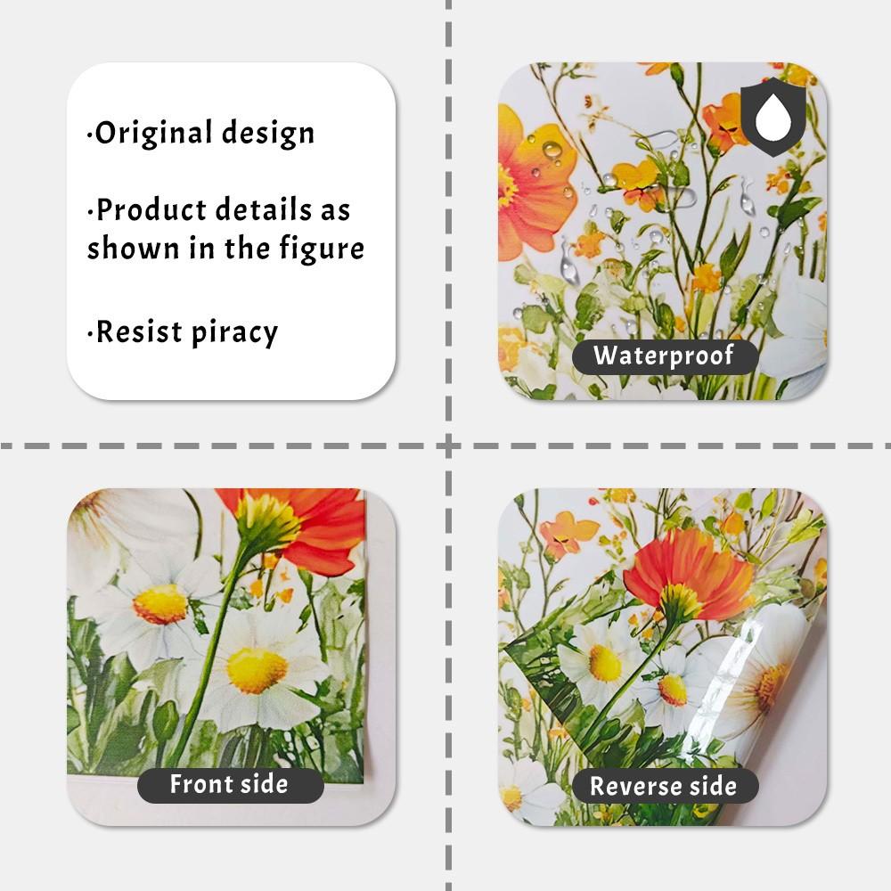 Easter Bunny Swing Egg Static Transparent Glass Film, Waterproof Removable PVC, Festival Decor for Home Shop Outdoor Party