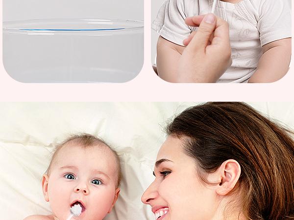 Baby Toothbrush Disposable Oral Cleaner,Baby Oral Cleaner Newborn, 32 Count